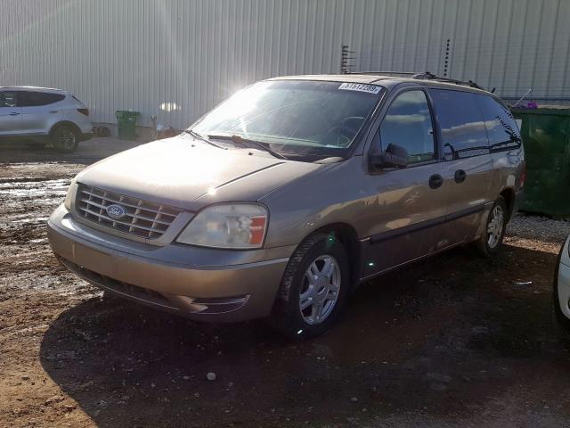 2FMDA55294BA67735 - 2004 FORD FREESTAR S GOLD photo 2