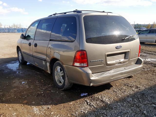 2FMDA55294BA67735 - 2004 FORD FREESTAR S GOLD photo 3