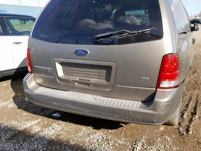 2FMDA55294BA67735 - 2004 FORD FREESTAR S GOLD photo 9