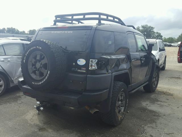 JTEBU11F070065796 - 2007 TOYOTA FJ CRUISER BLACK photo 4