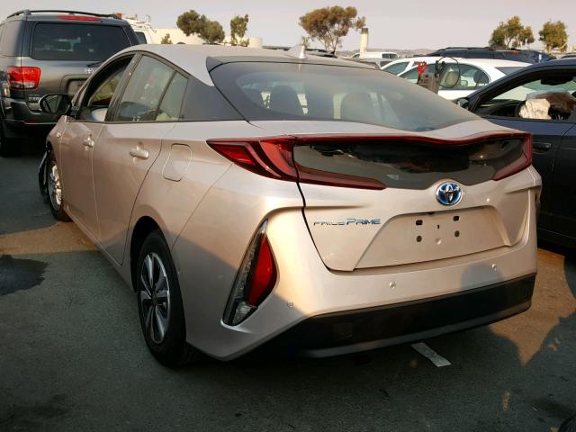 JTDKARFP0J3079281 - 2018 TOYOTA PRIUS PRIM 白色 照片 3