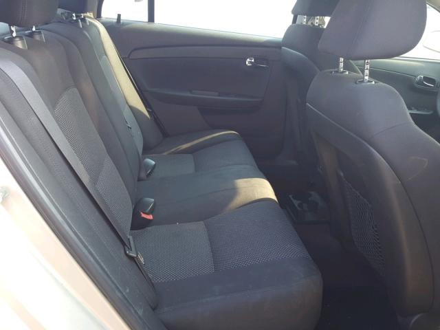 1G1ZC5EB5AF179956 - 2010 CHEVROLET MALIBU 1LT GOLD photo 6