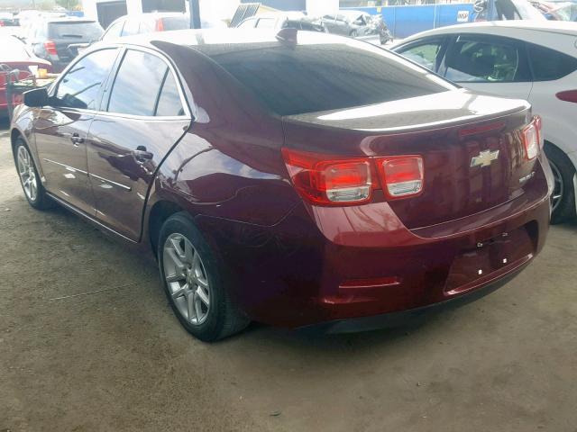 1G11C5SL8FF183632 - 2015 CHEVROLET MALIBU 1LT BURGUNDY photo 3