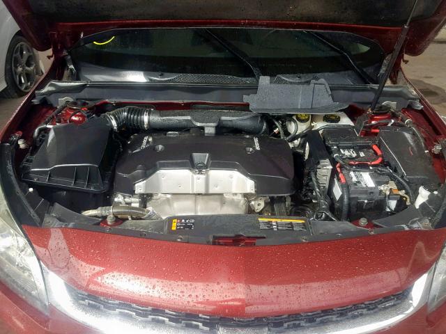 1G11C5SL8FF183632 - 2015 CHEVROLET MALIBU 1LT BURGUNDY photo 7