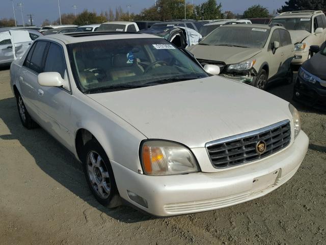 1G6KE57Y8YU177180 - 2000 CADILLAC DEVILLE DH WHITE photo 1