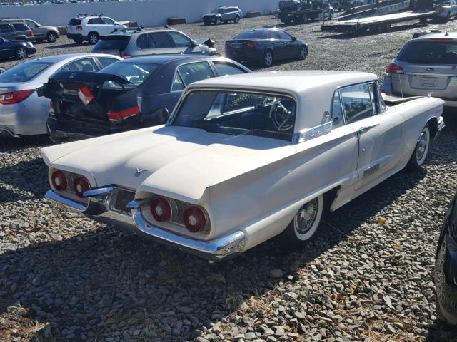 H8YH130935 - 1958 FORD THUNDERBIR WHITE photo 4