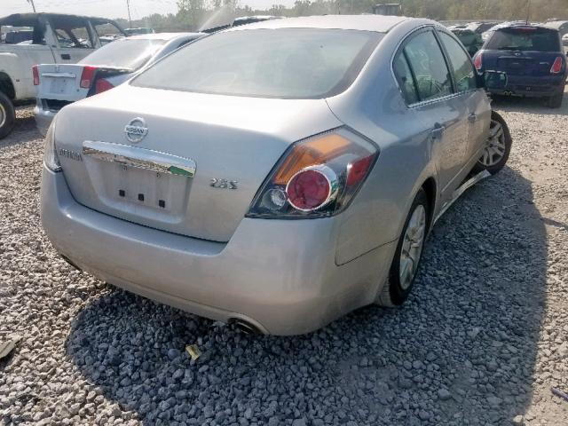 1N4AL2AP6CC181441 - 2012 NISSAN ALTIMA BAS SILVER photo 4