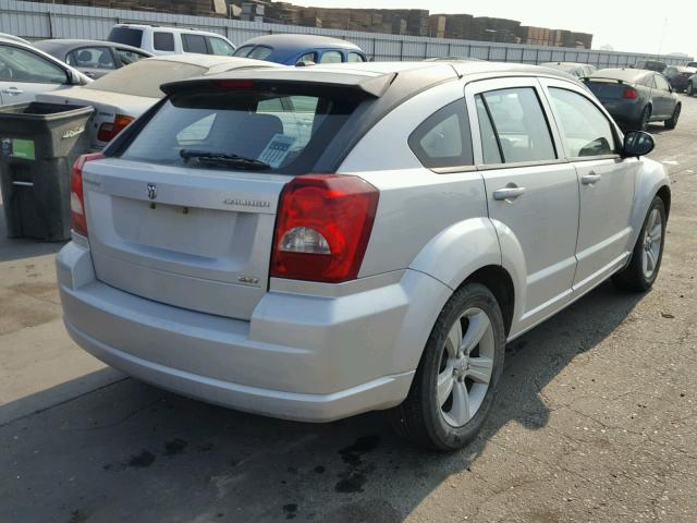 1B3CB4HAXAD550409 - 2010 DODGE CALIBER SX SILVER photo 4