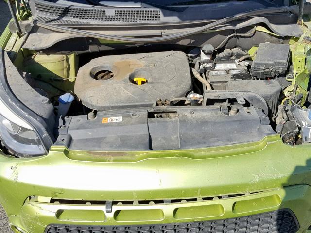 KNDJX3A55F7771663 - 2015 KIA SOUL ! GREEN photo 7