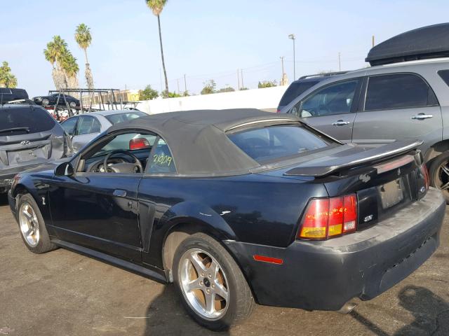 1FAFP46VX1F206303 - 2001 FORD MUSTANG CO BLACK photo 3