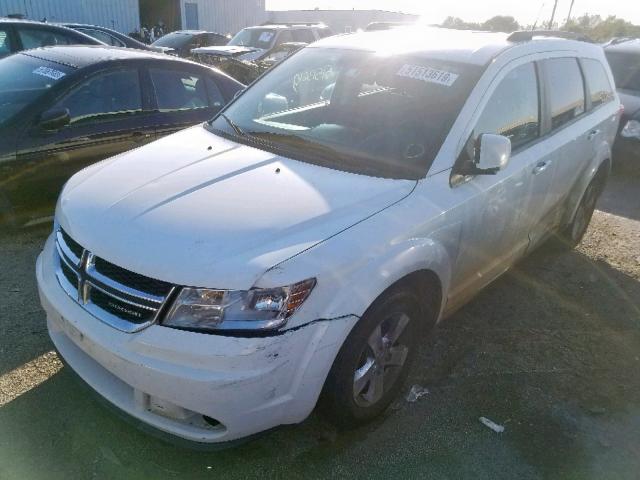 3D4PG1FG4BT521297 - 2011 DODGE JOURNEY MA WHITE photo 2