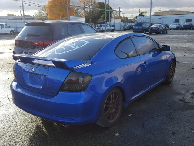 JTKDE167X60134495 - 2006 TOYOTA SCION TC ლურჯი ფოტო 4