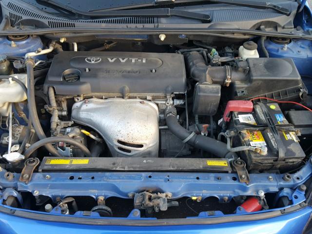 JTKDE167X60134495 - 2006 TOYOTA SCION TC ლურჯი ფოტო 7