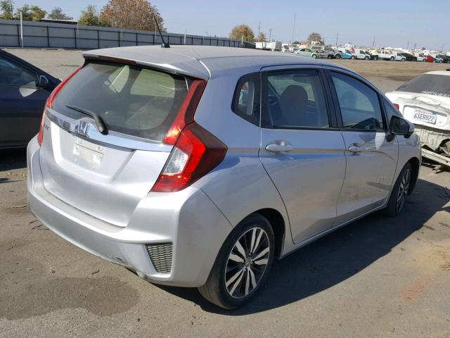 JHMGK5H70GX043373 - 2016 HONDA FIT EX SILVER photo 4