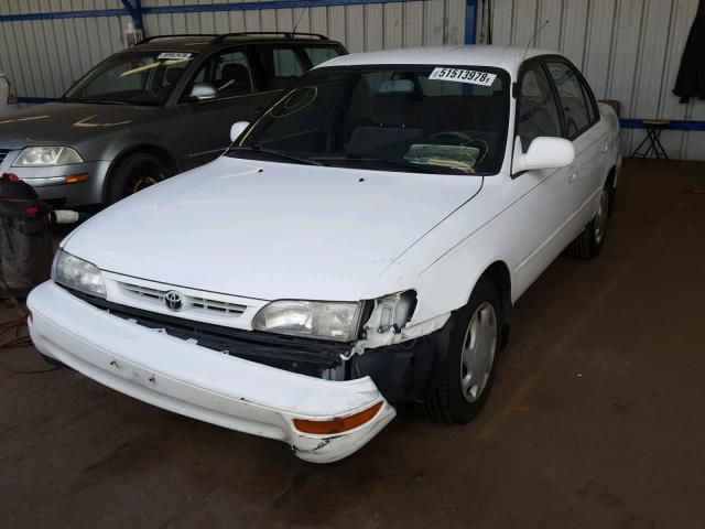 1NXBB02E1TZ430480 - 1996 TOYOTA COROLLA DX WHITE photo 2