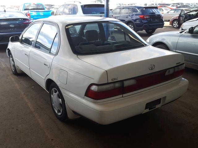 1NXBB02E1TZ430480 - 1996 TOYOTA COROLLA DX WHITE photo 3