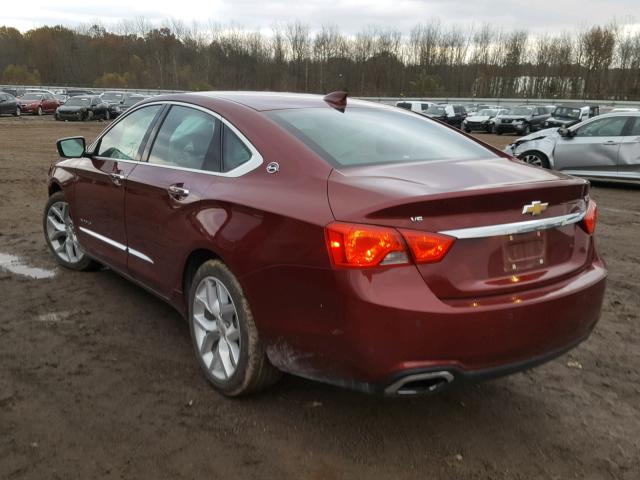 1G1145S30HU188397 - 2017 CHEVROLET IMPALA PRE BURGUNDY photo 3