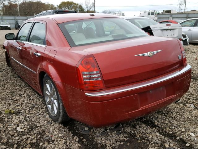 2C3LA63H46H421341 - 2006 CHRYSLER 300C MAROON photo 3