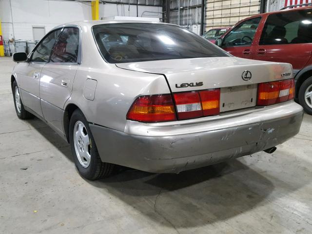 JT8BF28G9X5072539 - 1999 LEXUS ES 300 BEIGE photo 3