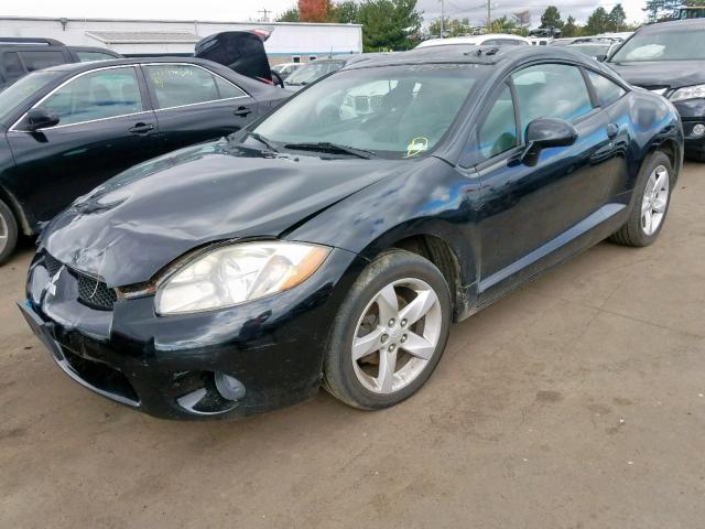 4A3AK24F26E045796 - 2006 MITSUBISHI ECLIPSE GS BLACK photo 2