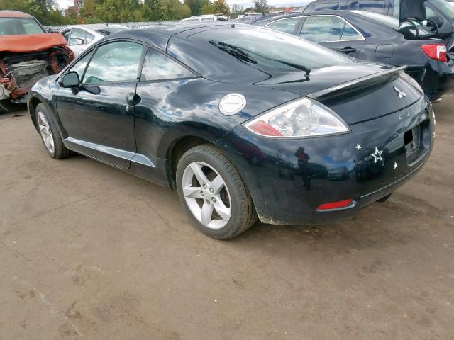 4A3AK24F26E045796 - 2006 MITSUBISHI ECLIPSE GS BLACK photo 3