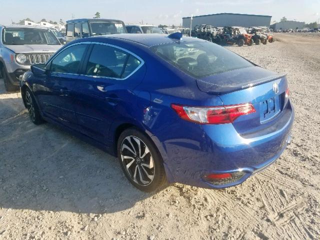 19UDE2F89HA009993 - 2017 ACURA ILX PREMIU BLUE photo 3