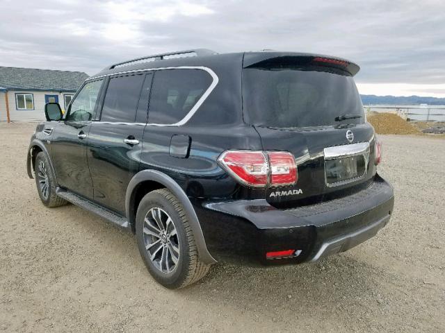 JN8AY2NCXK9588424 - 2019 NISSAN ARMADA SL BLACK photo 3