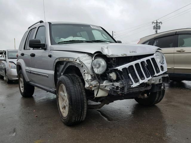 1J4GL58K86W142282 - 2006 JEEP LIBERTY LI SILVER photo 1