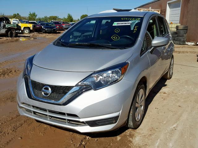 3N1CE2CP8KL359673 - 2019 NISSAN VERSA NOTE SILVER photo 2