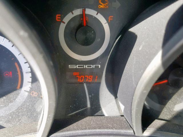 JTKJF5C77D3049086 - 2013 TOYOTA SCION TC 红色 照片 8