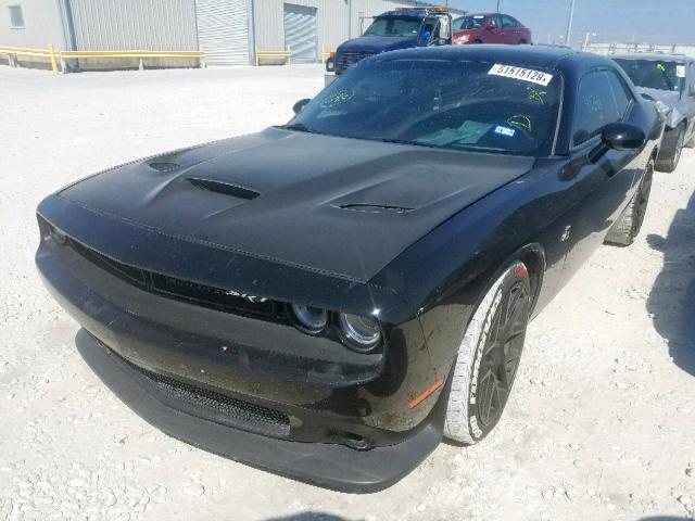 2C3CDZFJ9FH774035 - 2015 DODGE CHALLENGER BLACK photo 2