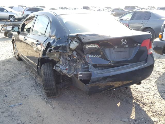 2HGFA1F63BH515177 - 2011 HONDA CIVIC LX-S Қара фото 3