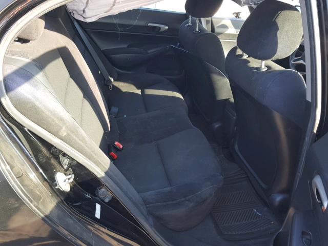 2HGFA1F63BH515177 - 2011 HONDA CIVIC LX-S Қара фото 6