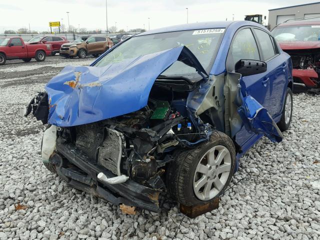 3N1AB6APXAL714349 - 2010 NISSAN SENTRA 2.0 BLUE photo 2