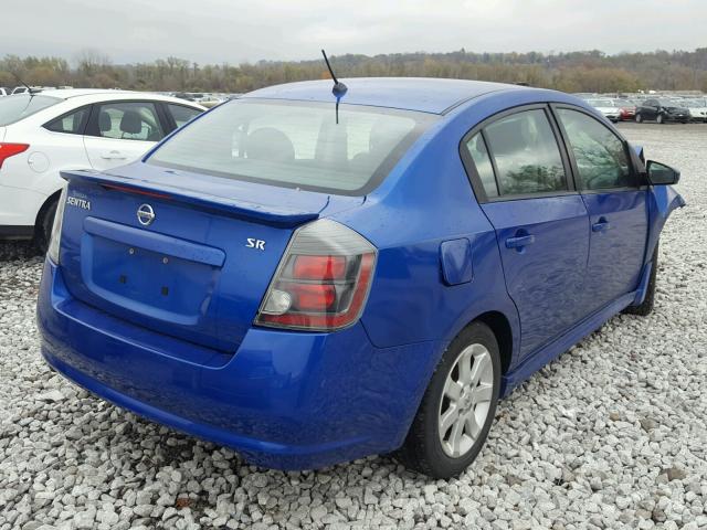 3N1AB6APXAL714349 - 2010 NISSAN SENTRA 2.0 BLUE photo 4