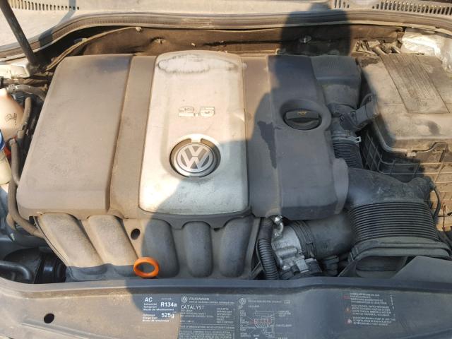 3VWSG71K46M777698 - 2006 VOLKSWAGEN JETTA 2.5 SILVER photo 7