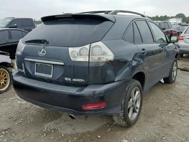 JTJHW31U660018478 - 2006 LEXUS RX 400 CHARCOAL photo 4