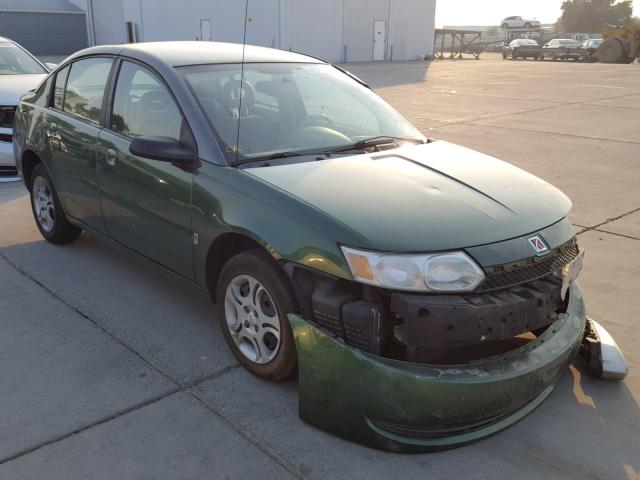 1G8AJ52F73Z122560 - 2003 SATURN ION LEVEL GREEN photo 1