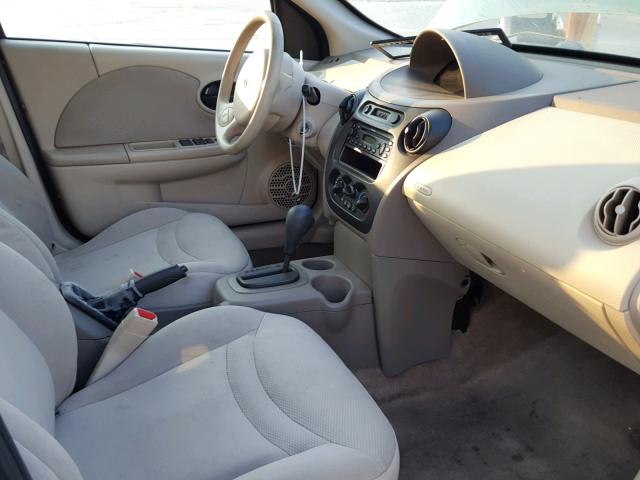 1G8AJ52F73Z122560 - 2003 SATURN ION LEVEL GREEN photo 5