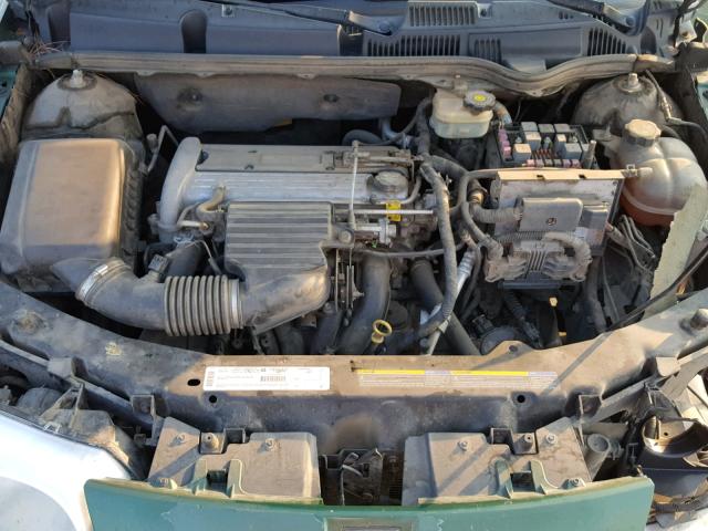 1G8AJ52F73Z122560 - 2003 SATURN ION LEVEL GREEN photo 7