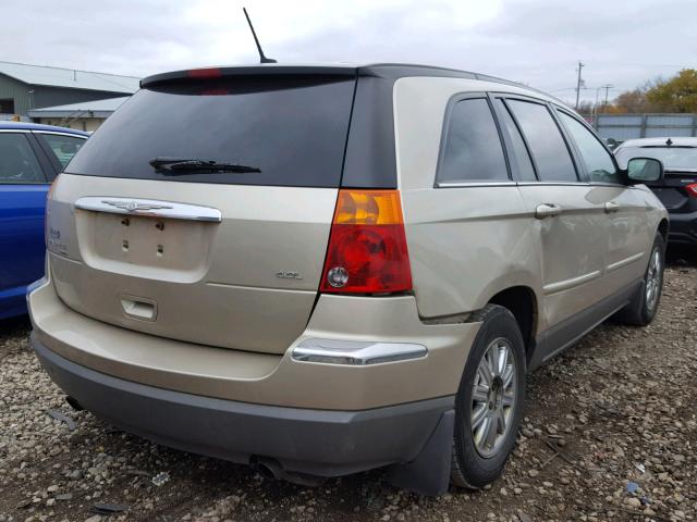 2A8GM68X47R239275 - 2007 CHRYSLER PACIFICA T GOLD photo 4