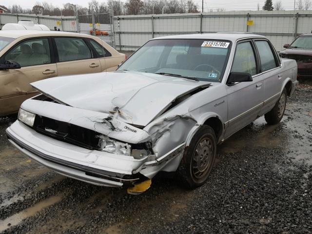 1G3AG55MXR6346785 - 1994 OLDSMOBILE CUTLASS CI GRAY photo 2