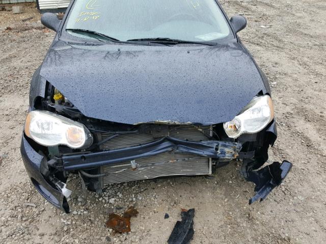 1C3EL46X44N408345 - 2004 CHRYSLER SEBRING LX BLUE photo 9