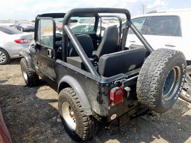 1JCCN87A3DT072969 - 1983 JEEP JEEP CJ7 BLACK photo 3