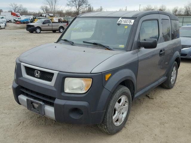 5J6YH18695L008009 - 2005 HONDA ELEMENT EX GRAY photo 2