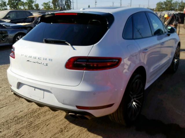 WP1AF2A58GLB92722 - 2016 PORSCHE MACAN TURB WHITE photo 4