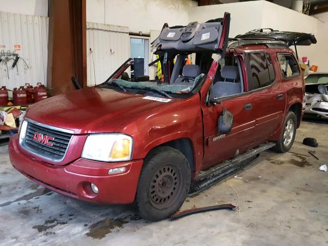 1GKES16S846227071 - 2004 GMC ENVOY XL MAROON photo 2