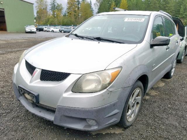 5Y2SM64803Z436444 - 2003 PONTIAC VIBE BLACK photo 2