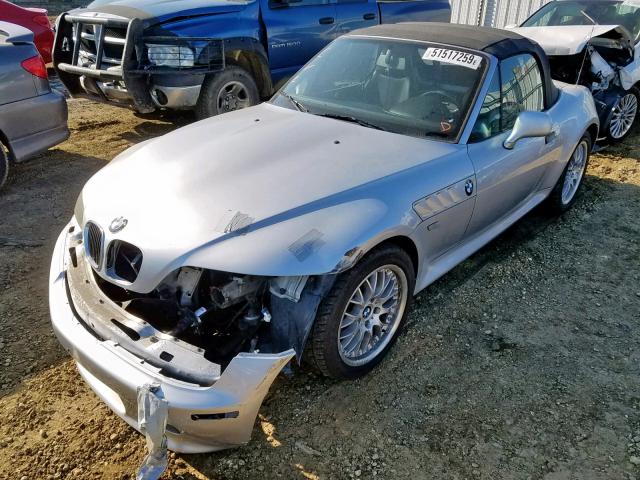 WBACN53451LJ58681 - 2001 BMW Z3 3.0 SILVER photo 2