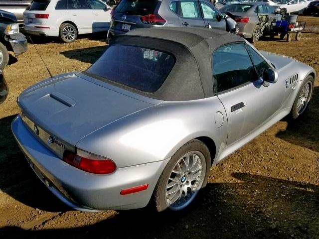 WBACN53451LJ58681 - 2001 BMW Z3 3.0 SILVER photo 4
